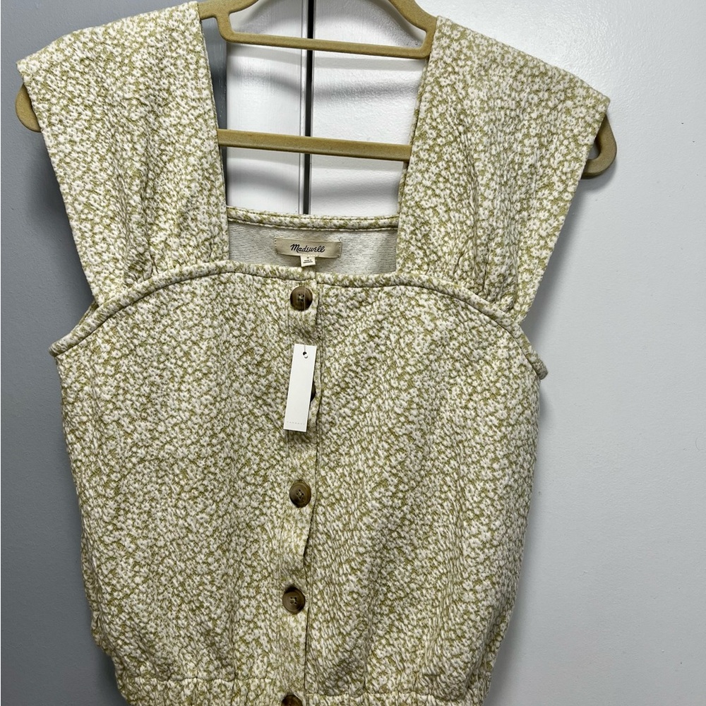 Madewell Floral Button Front Top — tags on never been worn!